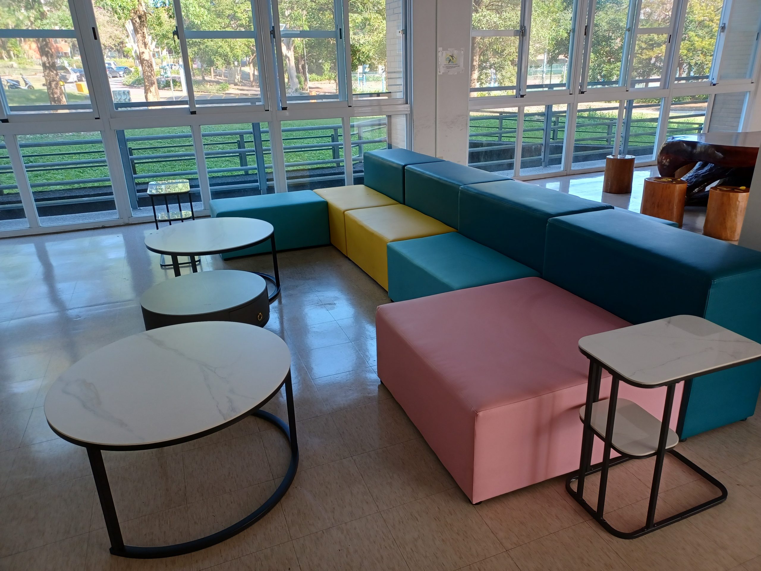 Quiet study space on campus