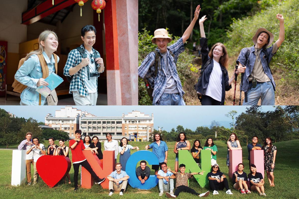 Student group on campus