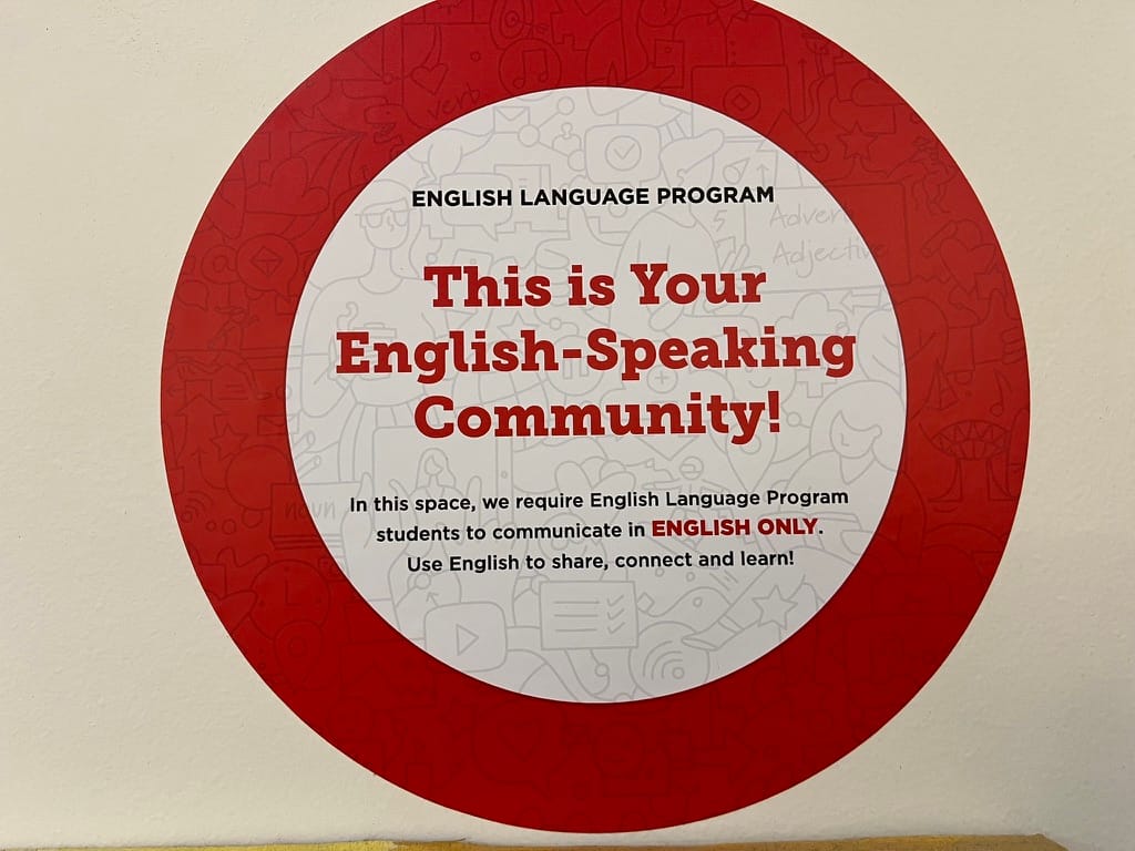 Academic English instruction